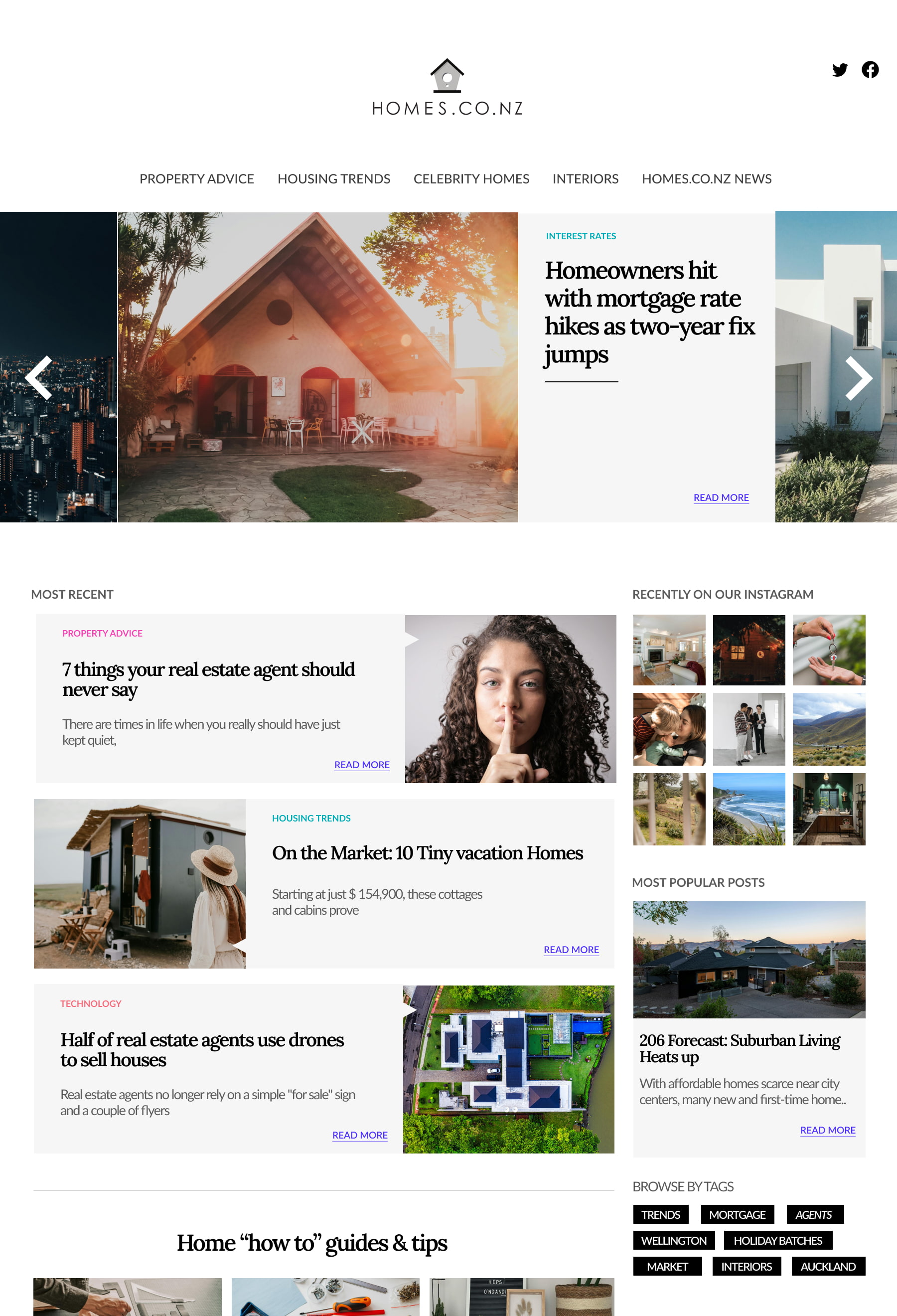 Homes blog